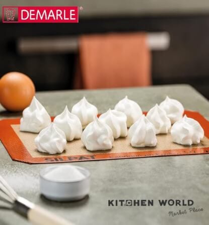 แผ่นรองอบไฟเบอร์กลาสซิลิโคน DEMARLE PT0217 ขนาด 27.5X20 ซม._2